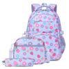 3pcs/Set School Student Backpack Children School Bags for Girls Kids School Bags Waterproof Book Bag With Lunch Bag Pencil Case