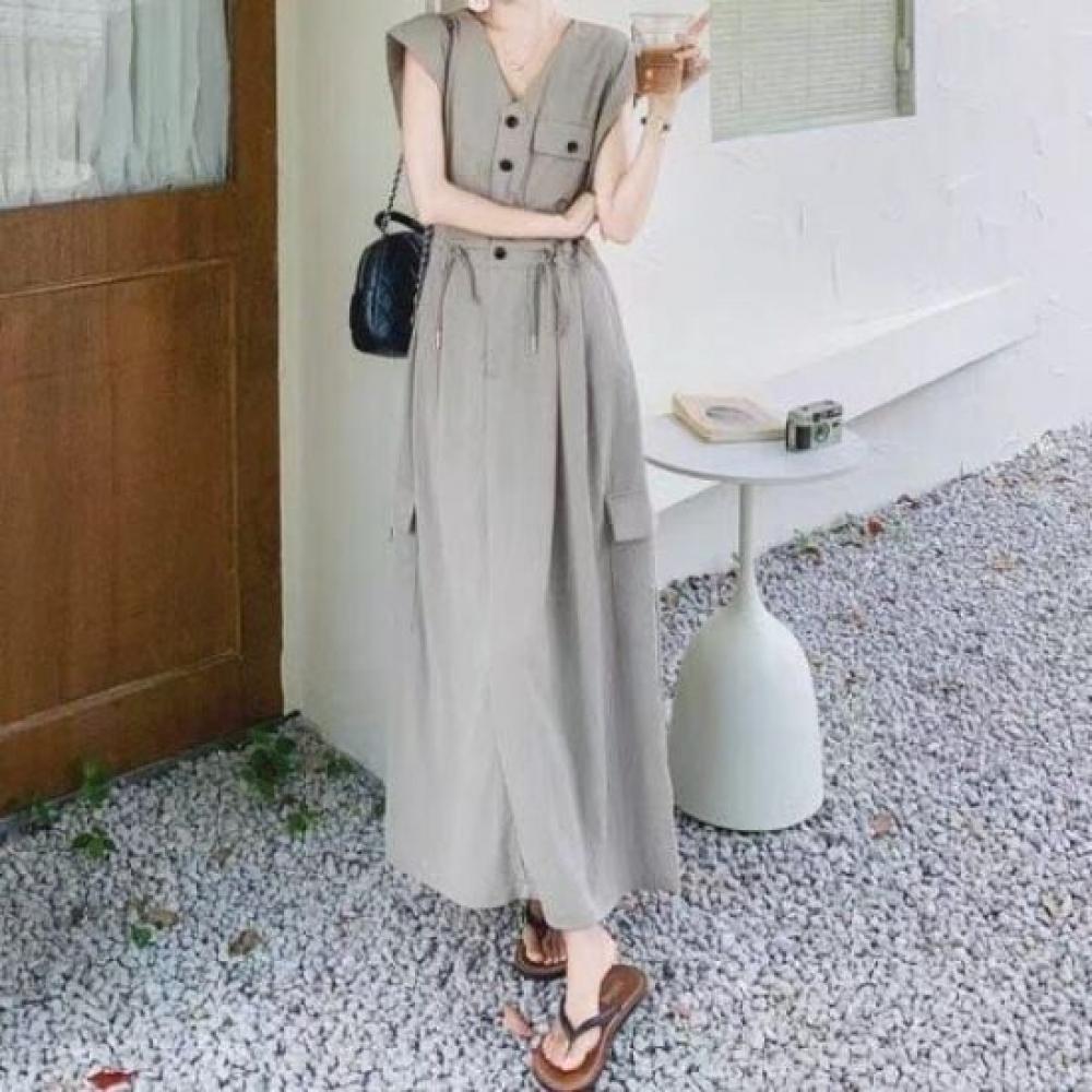 Rellawear Button Gray One Piece 250612 Rhy04