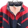 Adidas 80s Vintage Cotton Filling Bench Coat L Navy System Men's Used