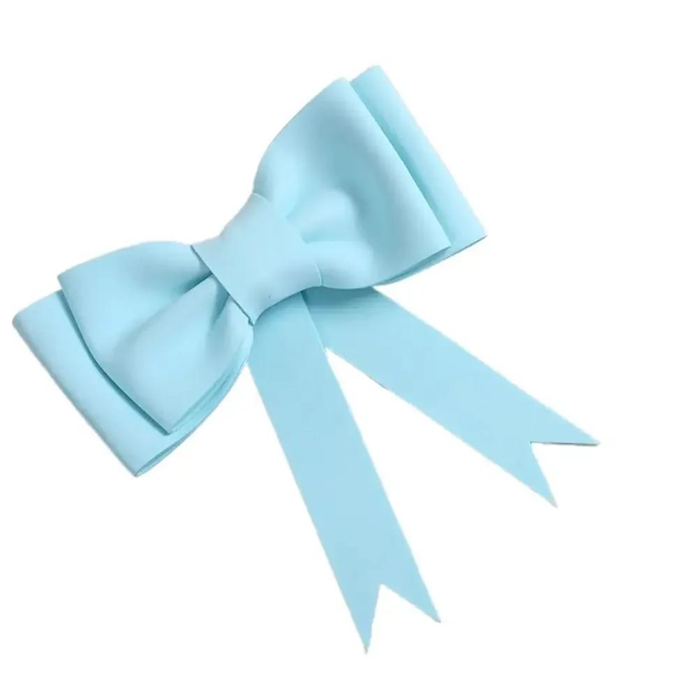 

1PC Big Foam Bow Cake Topper for Girls Fashion Birthday Wedding Party Decoration Prince Valentine s Day Supplies синий