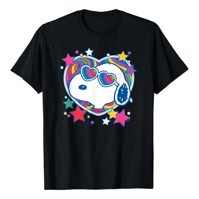 Camiseta Peanuts - Snoopy Groovy Heart S