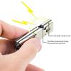 High Decibel Dual Whistle Keychain, Outdoor Camping Emergency Survival Tool, Portable Multifunctional Whistle