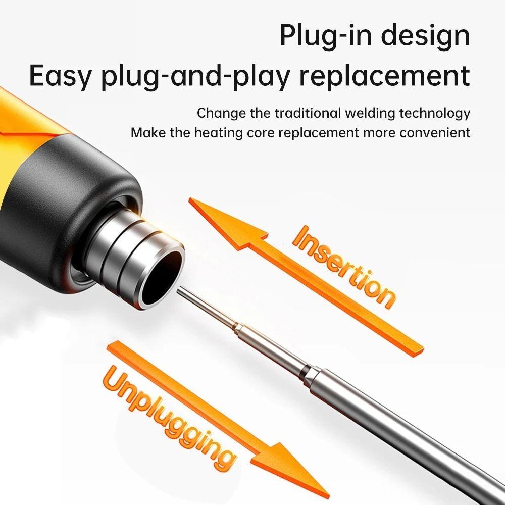 LED Digital Display Electric Soldering Iron Set Smart Solder Welding Iron Tool  Electronic Rework