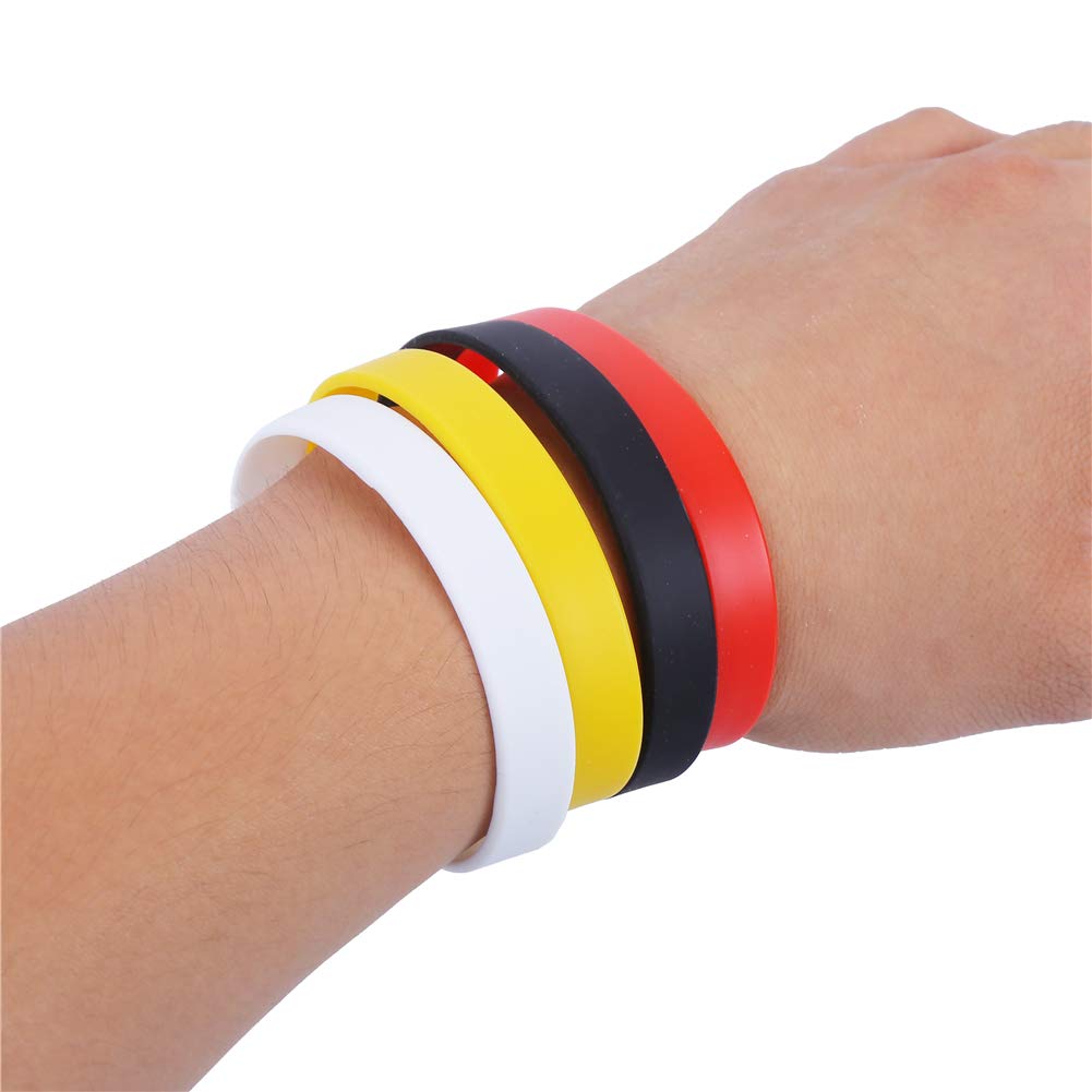 CCINEE Silikon-Armband (Groß) Set mit 12 Stück zum Aufteilen von Teams