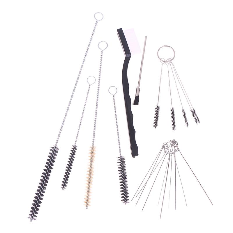 17Pcs/Set Professional Spray Cleaning Brush Set Paint Cleaning Kit Paint Brush To Clean Oil Stains Cleaning Maintenance Tools
