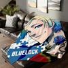 Coperta Blue Lock Michael Kaiser Morbida e Delicata sulla Pelle per Divano Letto Pisolino Copriletto Piumino per Tutte le Stagioni