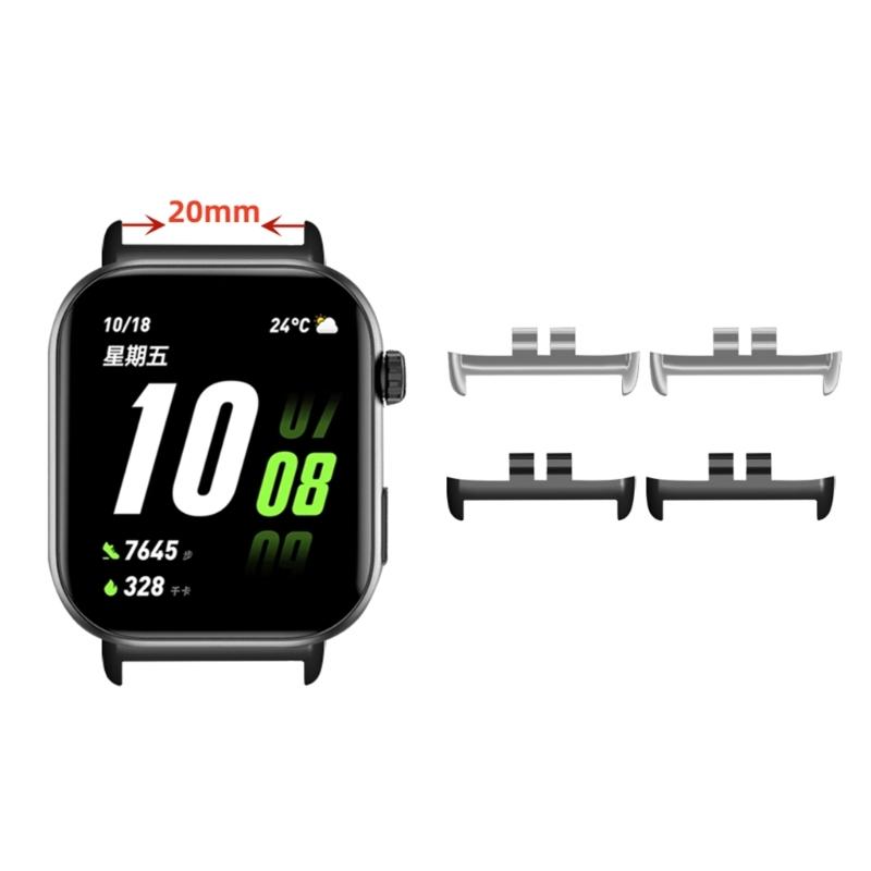 Watch Connectors Metal Link for Choice ROSSINI 2i Smartwatch Rust Proof Perfect for All Bands Enhances Watch Security 2x