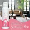 AIR-ROMA Japanese Rose Pure, Natural and Undiluted Aroma Diffuser Oil - 100ml No Chemicals, Additives, Artificial Fragrance
