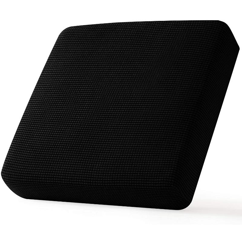 

Спандекс Водонепроникний протектор Жакардова накидка на диван Кутова подушка для сидіння дивана Чохол еластичний однотонний чохол на диван чорний