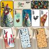 Chicken Hen Rooster Case For Samsung Galaxy A54 A34 A14 A53 A13 A33 A73 A50 A12 A22 A32 A52 A72 A51 A71 Coque