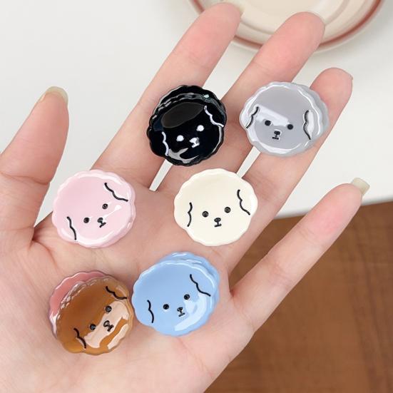 Cartoon Dog Hair Clip Non-slip Mini Claw Jaw Clip Acetic Acid