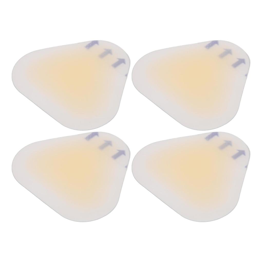 10 Stück Blasenpflaster, Mehrzweck-Blasenpflaster, dünnes Licht, verhindert Abrieb, Gel-Klebe-Blasenpflaster für die Ferse 