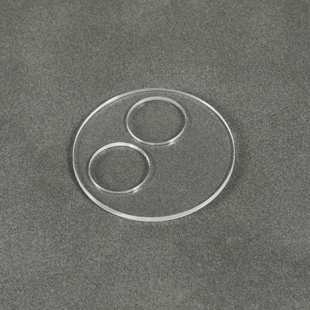 2Pcs For vivo Pad5 Pro Camera Lens Protector 3D Arc Edge Anti-Scratch Tempered Glass Lens Film