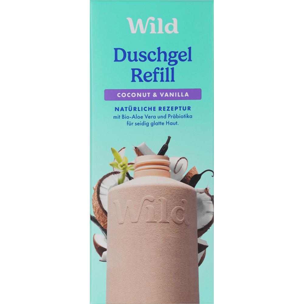 Wild Wild Duschgel Kokosnuss & Vanille Nachfüllung 300ml