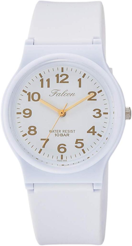 Citizen Falcon 10 ATM Water White Q&Q VS20-002 Watch, Resistant,