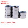 10/20PCS MR105-2RS ABEC-5 5X10X4 Mm Miniatuur Kogellagers 100% Nieuw En Hoge Kwaliteit MR105-2RS Kogellager