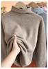 Women's 100% Pure Cashmere High Neck Sweater - Warm, Versatile Pullover for Autumn/Winter.
