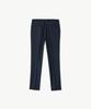STCO Wool 50 Two-Tone Comfort Double Formal Pants Navy (Classic Fit)_Sslwa62Ctn