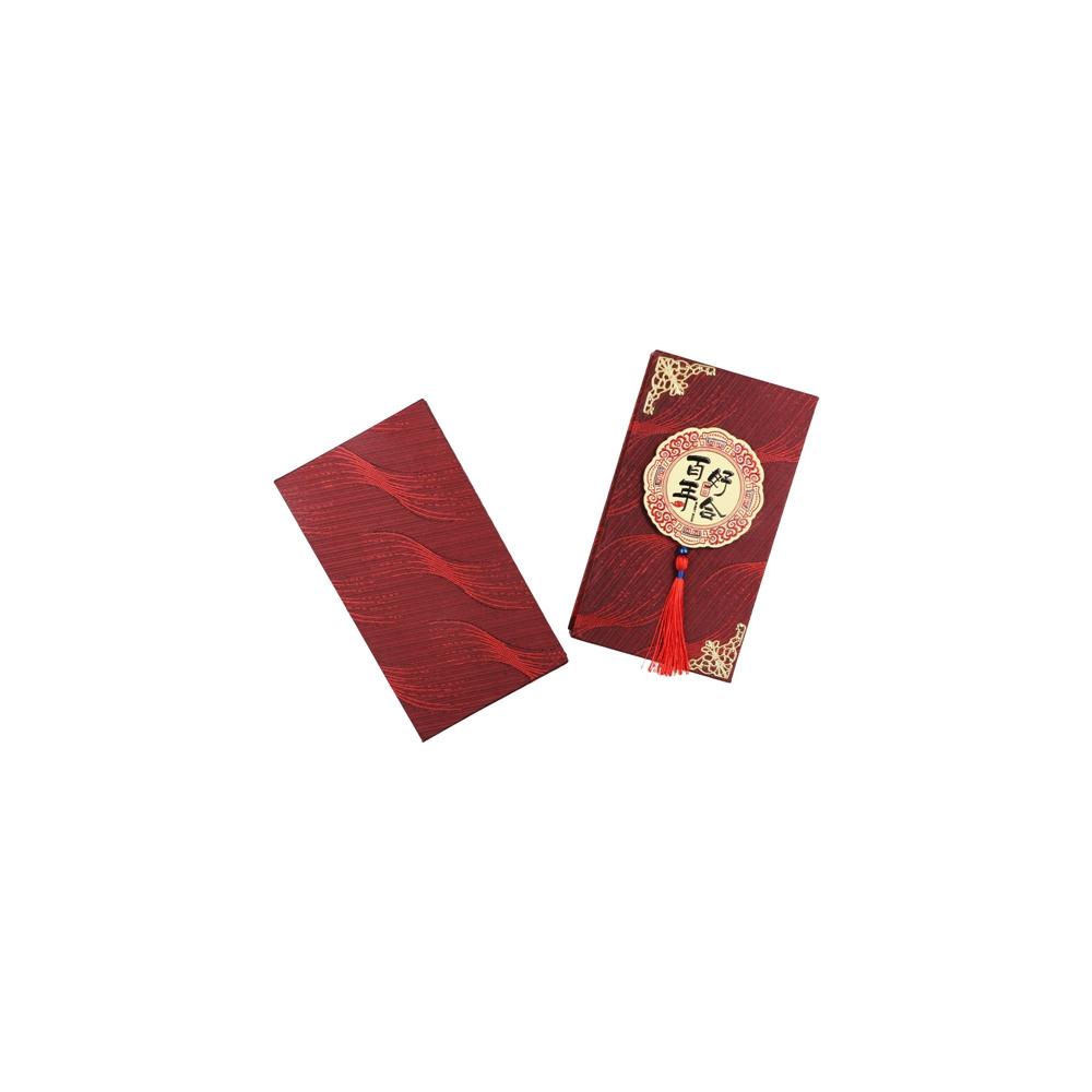 Best Wishes Wedding Money Case Wedding Design Money Pocket Chinese Red Envelop  Party Gifts