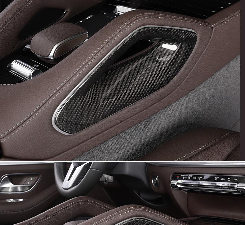 Tantan Real Carbon Fiber Armrest Sides for Mercedes-Benz GLE/GLS - Interior Modification