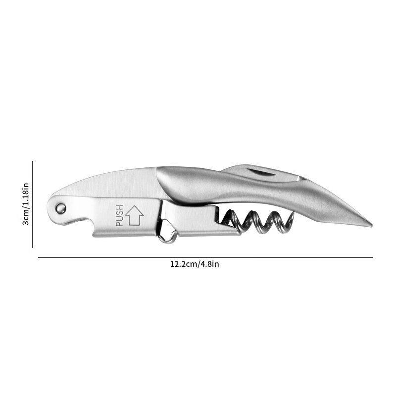 Wutuo Stainless Steel Waiter's Corkscrew Set