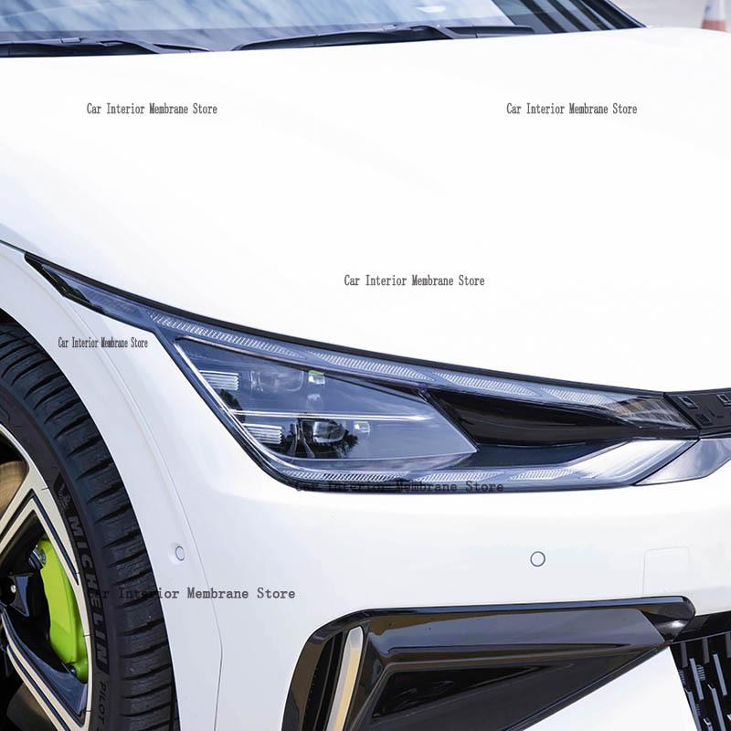 Per KIA EV6 GT Copertura Pellicola Protettiva Antigraffio per Lampada Anteriore Esterno Auto Accessori di Riparazione