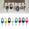 Practical Telescopic Buckles Chest Keychain Charm Accessory for Key Management Fashionable Decoration for Youth