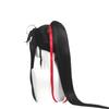 The Untamed Anime Wei Wuxian Youth Cosplay Wig - Black Single Ponytail Braid