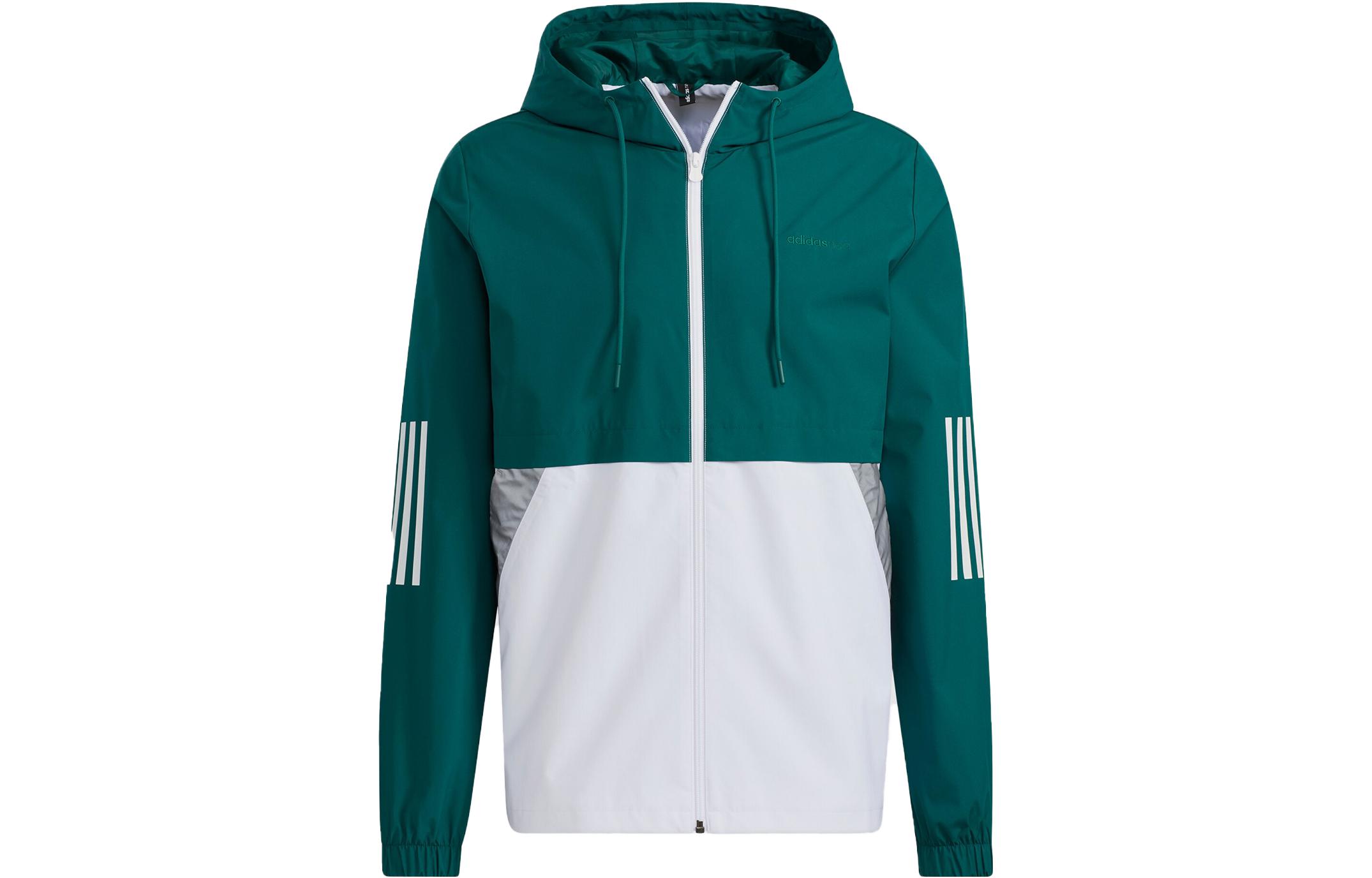 Adidas Neo Jackets Men s Green Hooded Moderate Other HF1588 S
