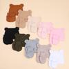 Conjunto de Chapéu e Luvas para Bebê Menina Algodão Gorro para Recém-nascidos Acessórios para Meninas Touca para Bebê Touca para Crianças Pequenas e Bebês Presente para Recém-nascidos