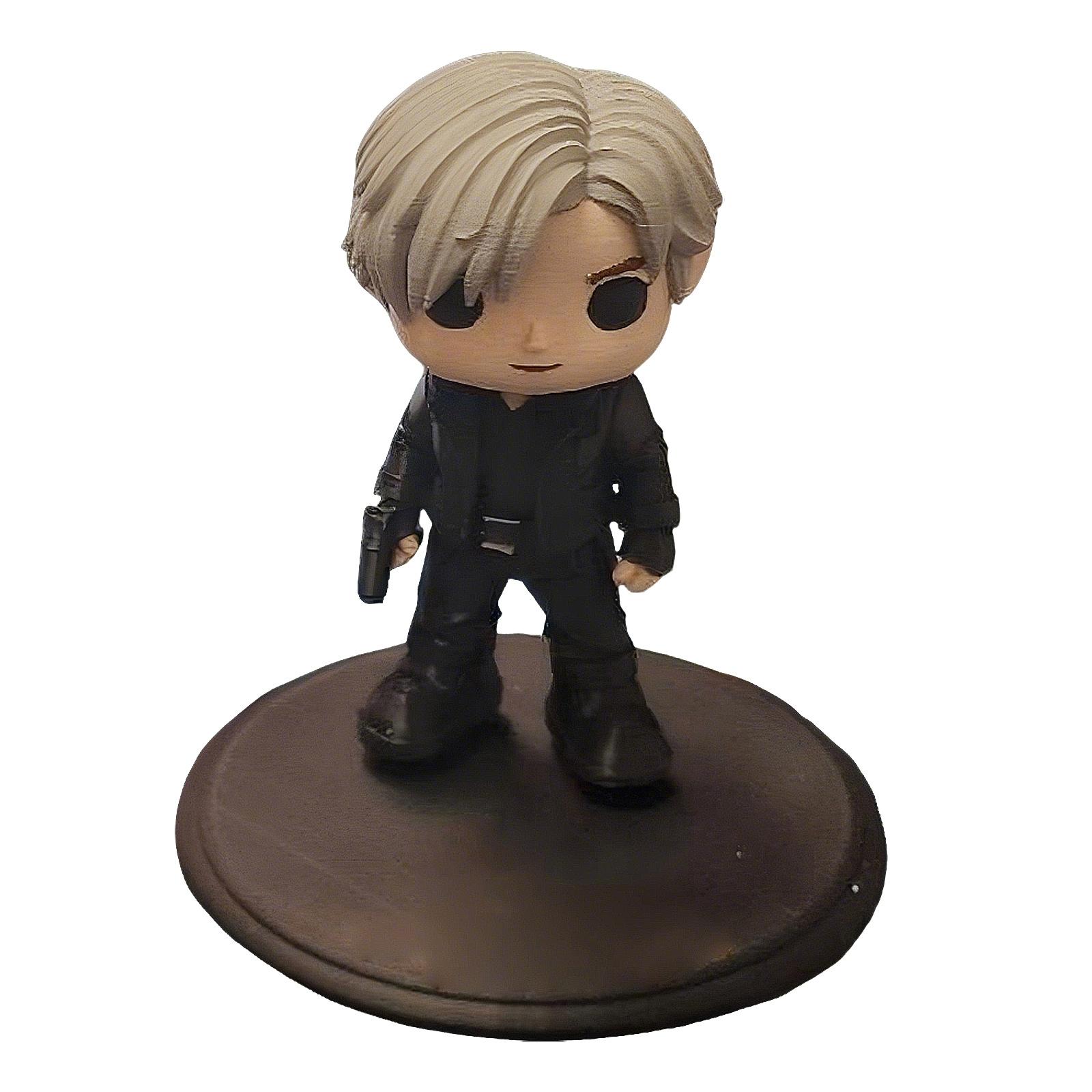 3D Printed Game Character Figurines, Desktop Decorations