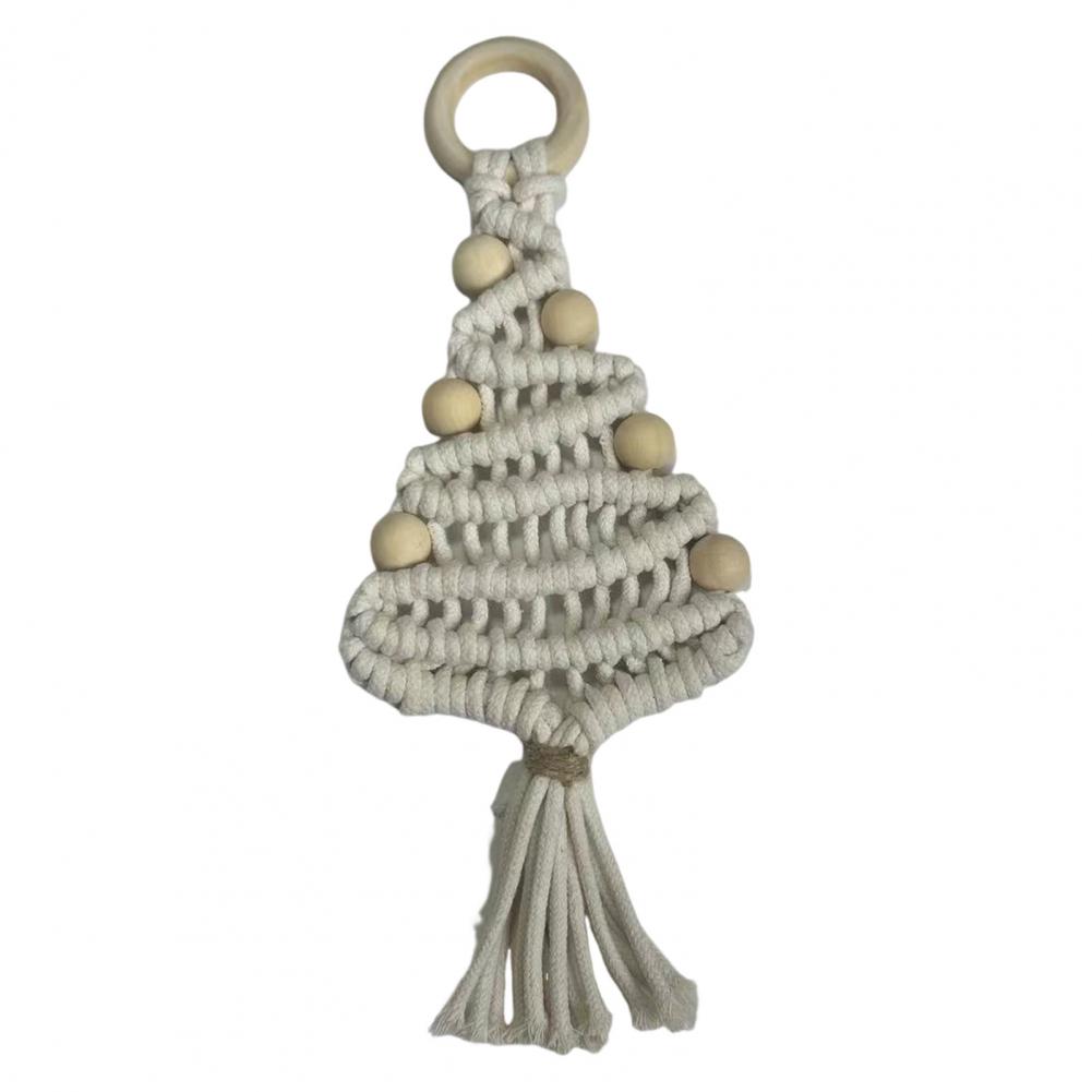 High-quality Pendant Holiday Decorations Hand-woven Cotton Rope Christmas Tree Ornaments for Holiday Home Decor Festive for Home