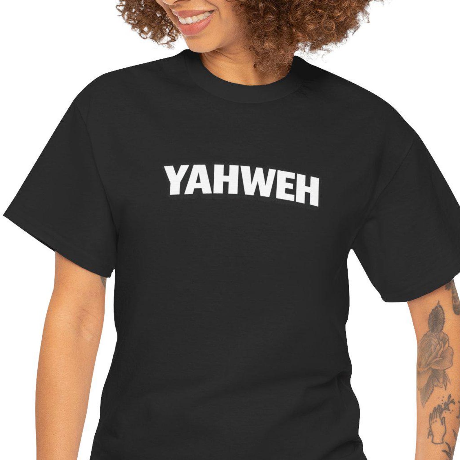 YAHWEH Scripture Tee | Christian Faith Shirt S