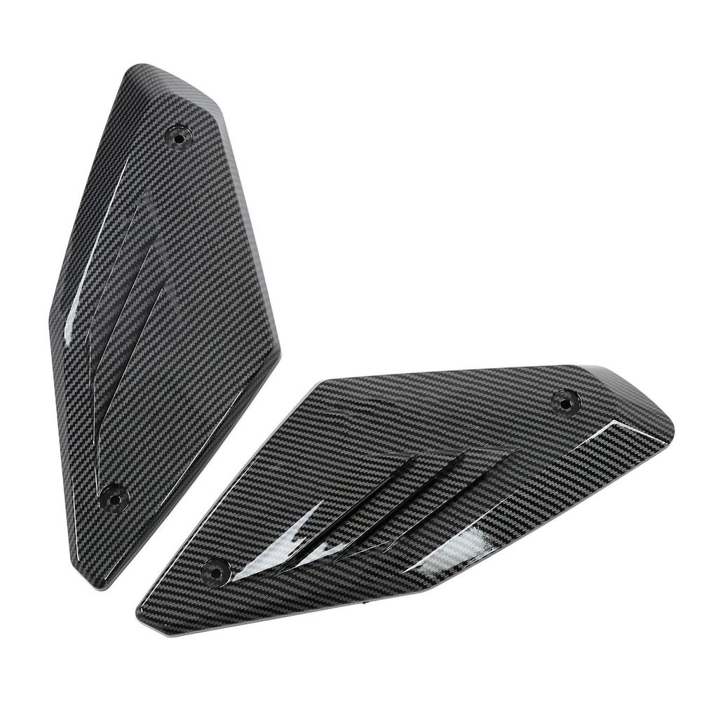 2PCS Motorcycle Side Panel Air Intake Cover Guard Protection Replacement for CB650R 2019 2020 2021Carbon Fiber Style
