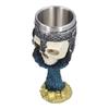 Skull Head Wine Goblet with Stainless Steel Inner Personalized Claw Skull Cup for Home