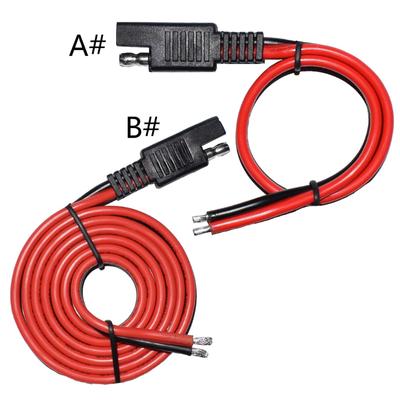 SAE-Batterieladekabel 14AWG – Zigarettenanzünderstecker, SAE-Schnellverschlussadapter, Verlängerungskabel, Kabelbaum