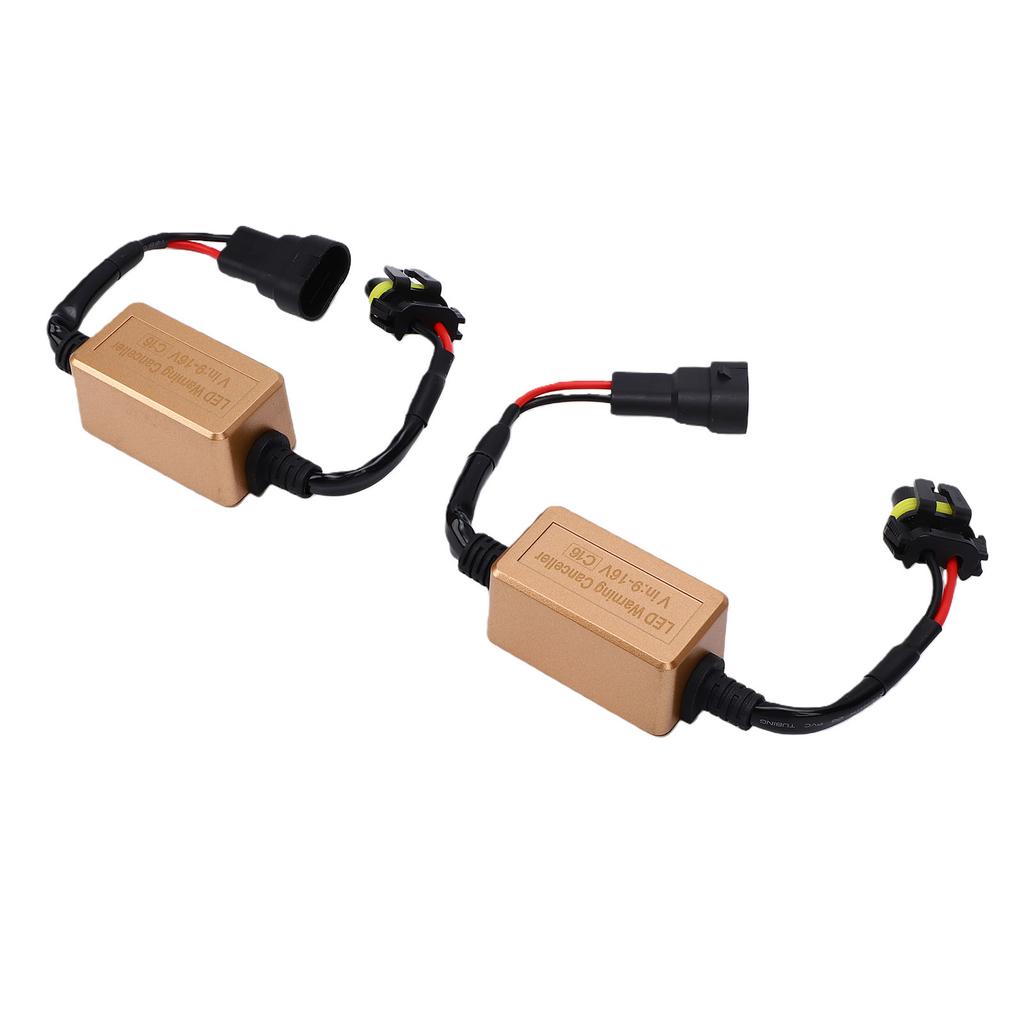 2PCS 9005 9006 LED Headlight Canbus Decoder Warning Error Fault Decoder to Fix Bulb Switch Problem LED Light System