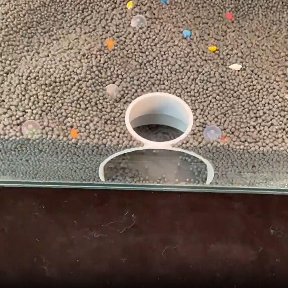 Decorative Aquarium Underground Tunnel 3D Print Betta Shrimp Tunnel Fish Breeding Nest  Fish Tank