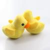 Plyšová hračka pro domácí mazlíčky - Malá žlutá kachnička se zvukem pro psy a kočky