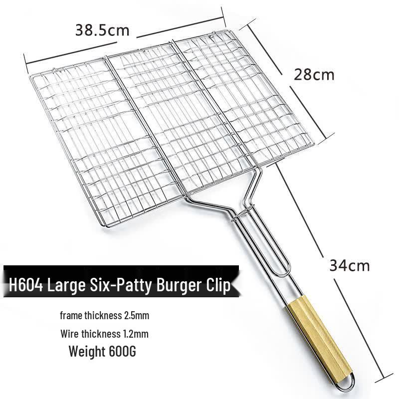 Commercial Outdoor BBQ Grill Food Clips & Baskets