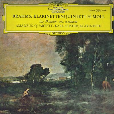 LP Record BRAHMS - AMADEUS-QUARTETT / KARL LE - Larinettenquintett H-moll Op. 115 139354 DEUTSCHE GRAMMO 1974 South Kore Classical Used