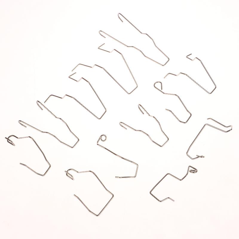12/24Pcs H1 H3 H4 H7 Assorted Headlight Bulb Retaining Clip Holder Set Car Low Beam Bulb Clamp Spring