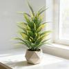 Multicolor Lavender Artificial Plant DIY Bonsai with Ground Stake Faux Greenery Plant Green Leaves Waterproof