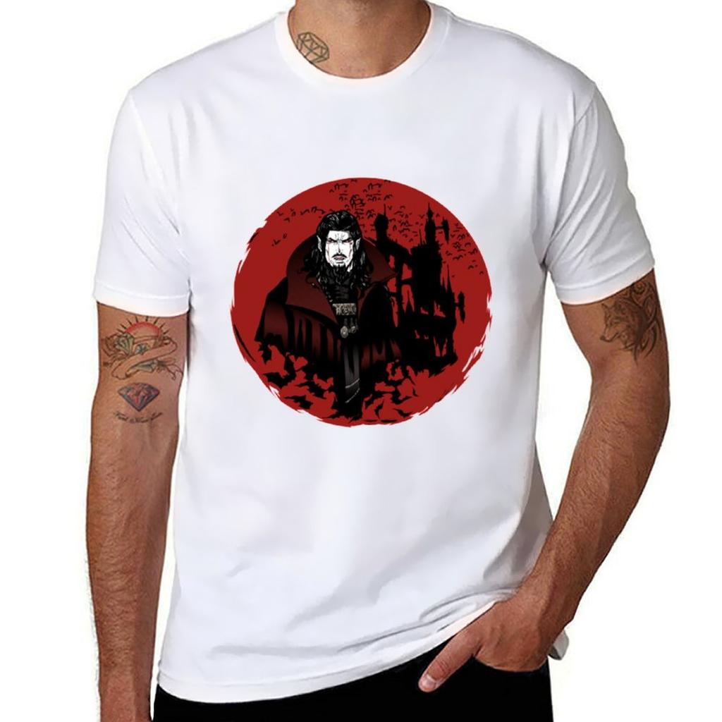 Vlad Dracula Tepes Tshirt Plus Size Loose Short Sleeve Top