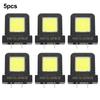 6PCS LED Work Light Lantern 14W Compatible with 20V For 21V Battery Packs Adjustable Battery Socket Compact Design for Use