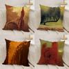 Art Z-Zdzislaw Beksinski Cushion Cover Silky Short Plush Double-Sided Printed Pillow Case for Sofa All Seasons Home Decor Gift