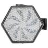 Bike Rear Light Bike Taillight Hex Shape Waterproof   Warning Flashing Riding Rear Lights Night Cycling Accessories