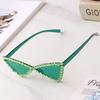 Handmade Triangle Butterfly Sunglasses: Women's Fashion Party Shades