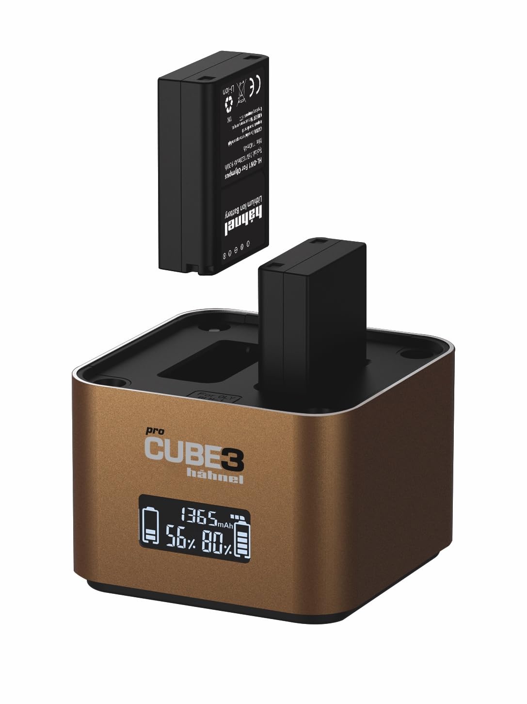 Încărcător Dublu Haenel ProCube3 pentru Olympus