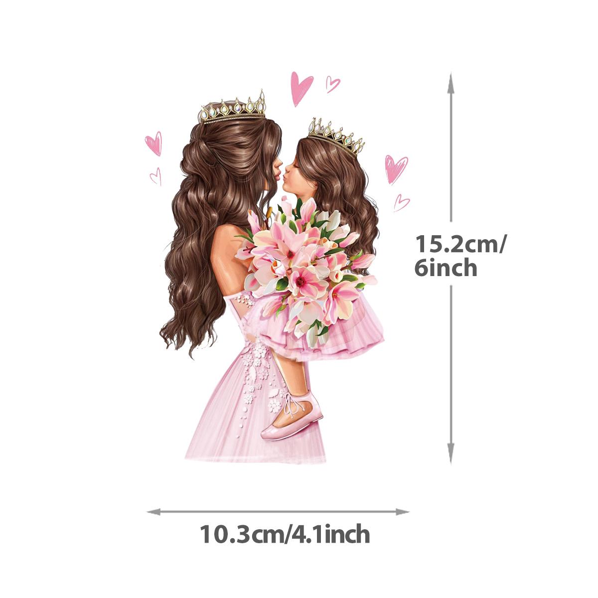 

Нашивки для мамы и детей на одежде, толстовки с термопрессом, топы A-уровня, моющиеся своими руками, виниловые железные нашивки для футболки для мальчиков и девочек